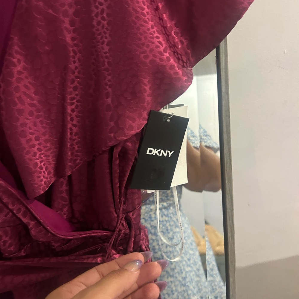 DKNY Fuchsia Dress